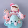Букет из игрушек «Милые зверята» фото 3